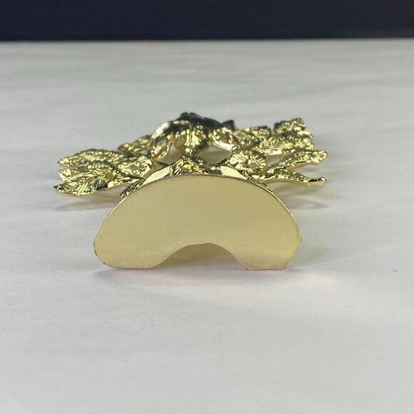 Vintage Torino Earring Holder Tree Rose Gold Tone - Picture 7 of 9